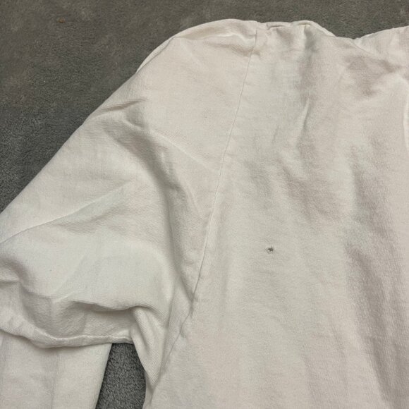 Vintage Single stitch Boston University Tshirt White Size XL Pullover Crewneck - Picture 12 of 13